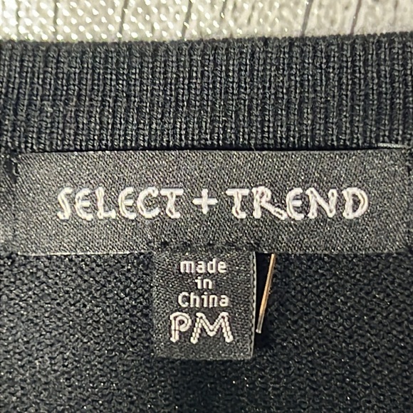 Select + Trend black button front cardigan size MP - Picture 6 of 11